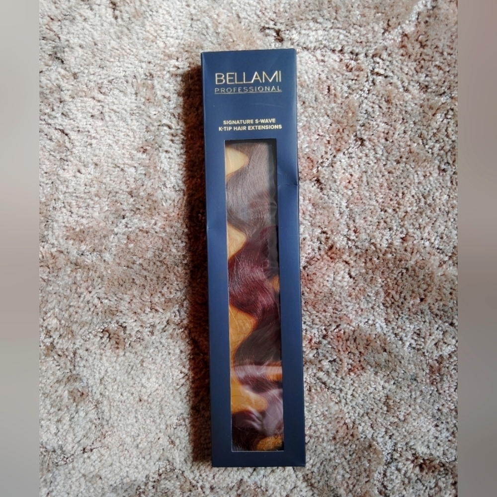 Bellami Signature S Wave K Tip Hair Extensions New Never Used!